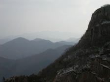 월출산에서...